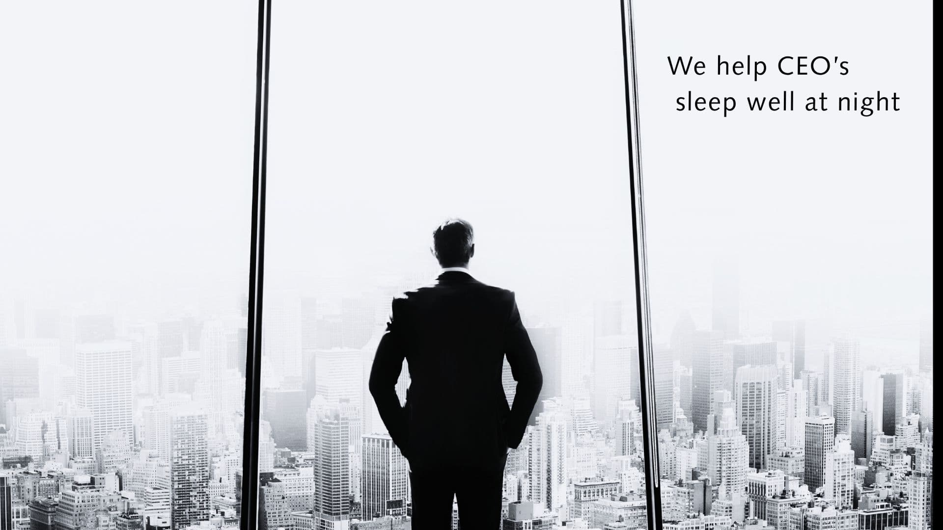 We help CEO's sleep well at night